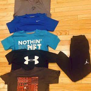 Boys clothing lot size medium.